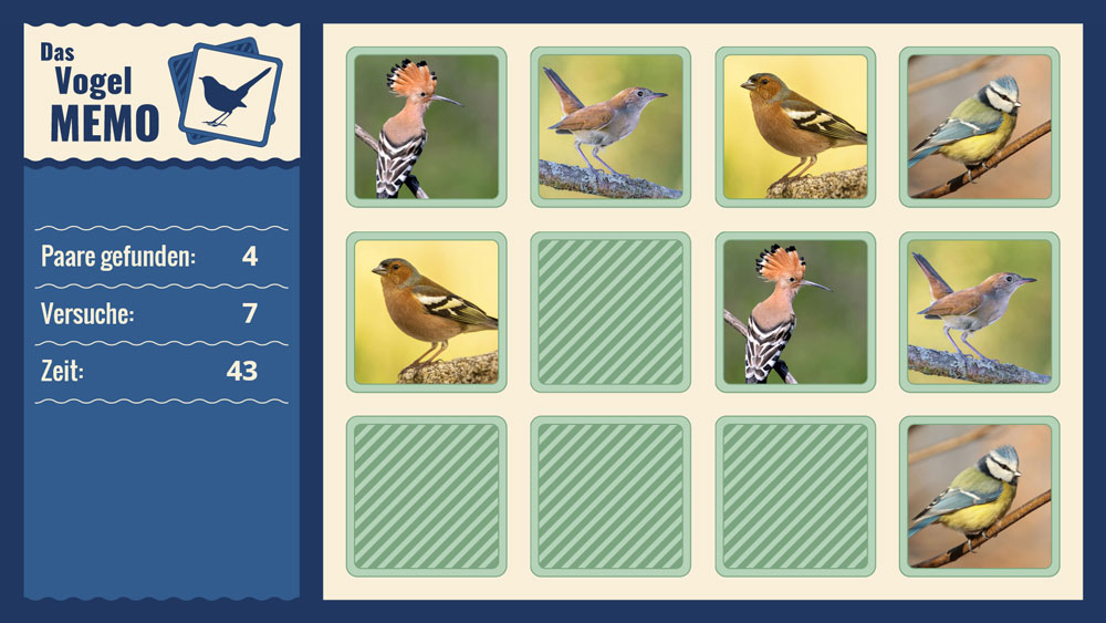 Das Vogel-Memo - Screenshot 03
